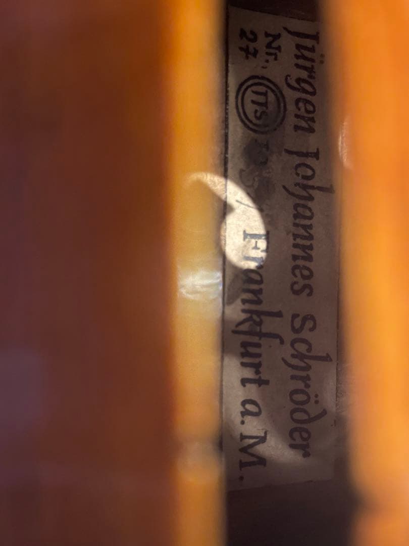 木製バイオリン 専用ケース付き