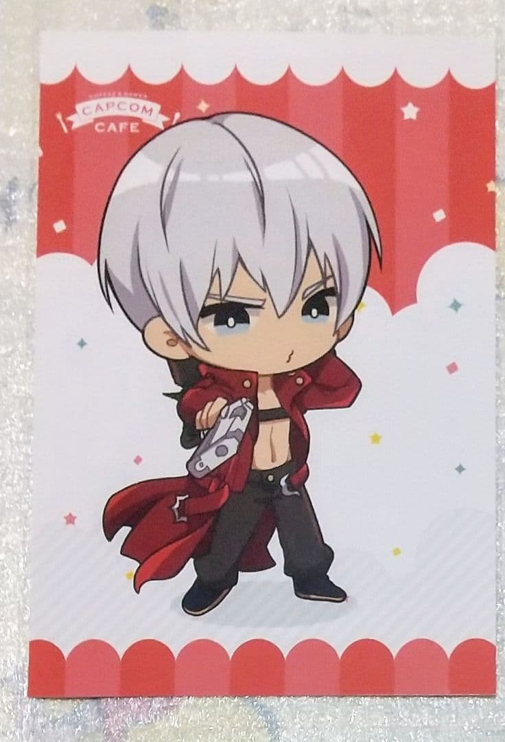 3ダンテ ポストカード 6弾 カプコンカフェ デビルメイクライ