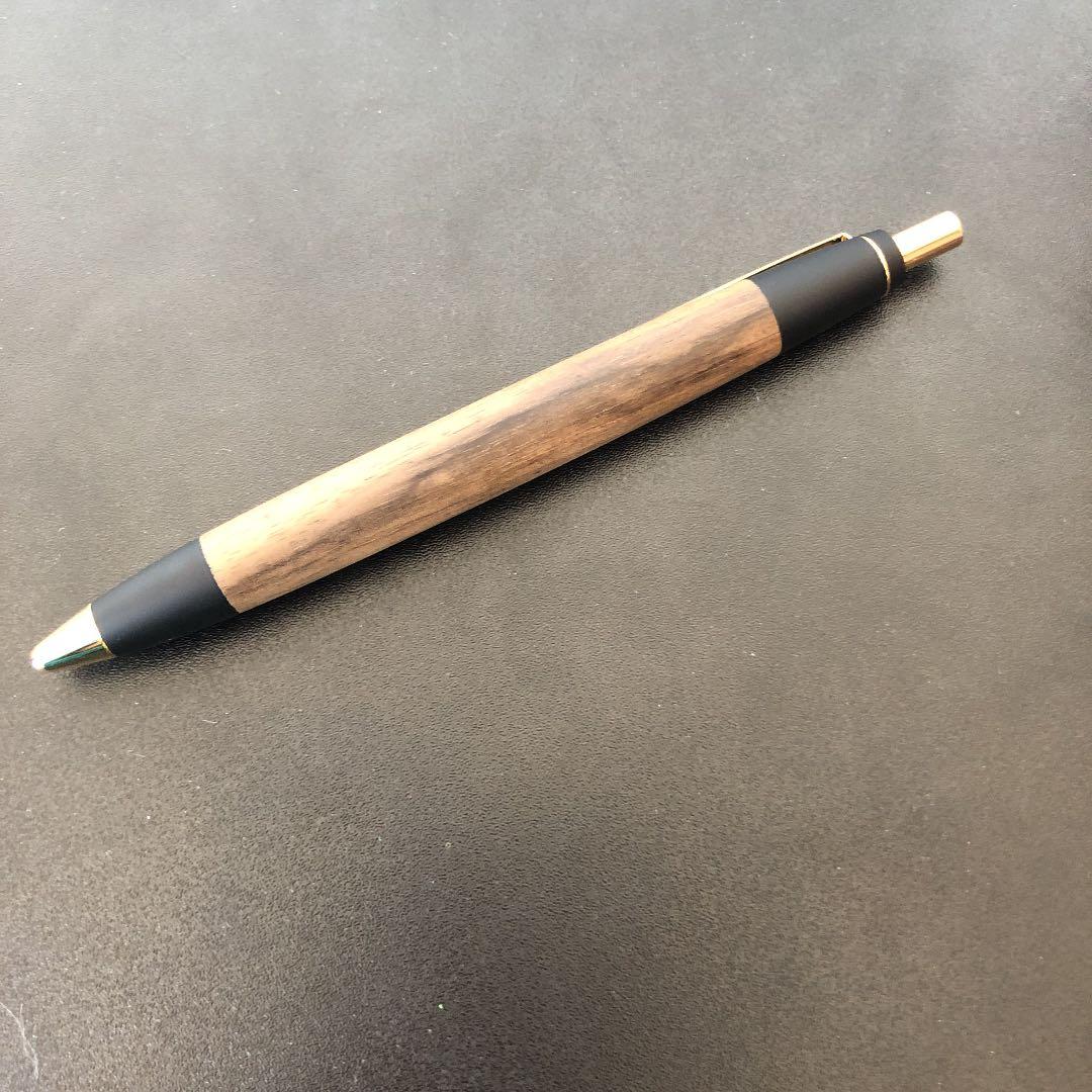 野原工芸 ボールペンスタンダード 黒柿(白多め) - メルカリ
