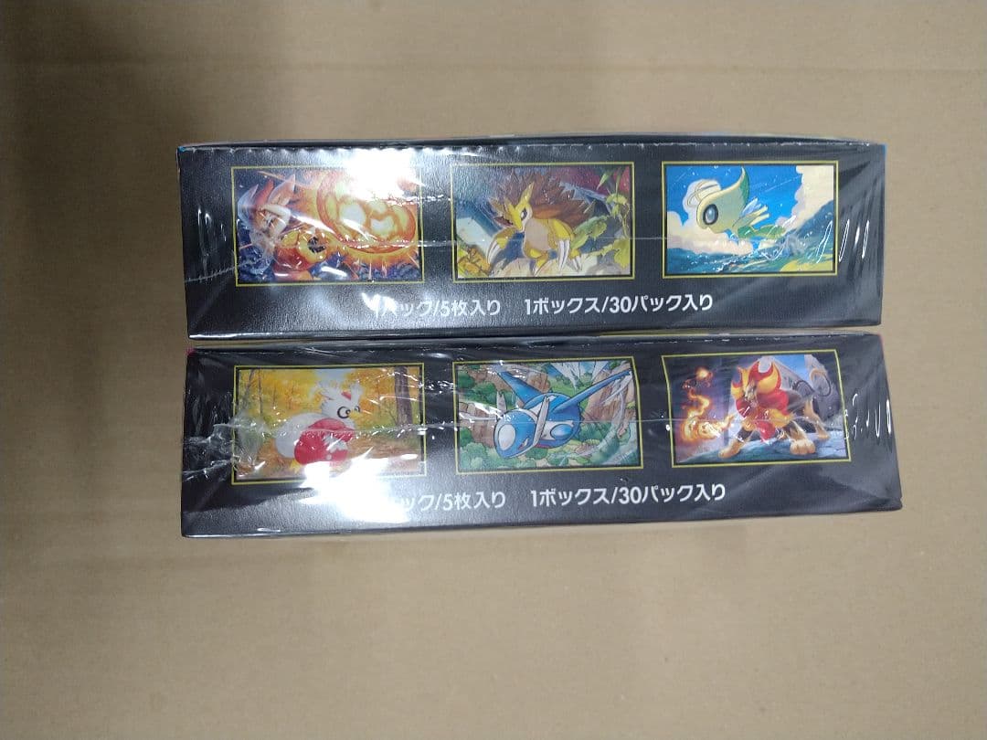 シュリンク付き　ポケモンカード　メガブレイブ　メガシンフォニア　２BOXセット