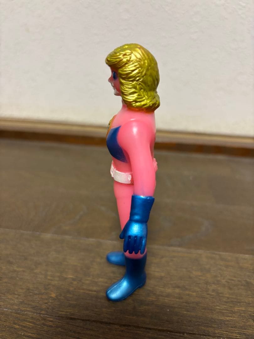 バトルフィーバーJ ミスアメリカ ポピー ソフビ 当時物 レトロ 戦隊