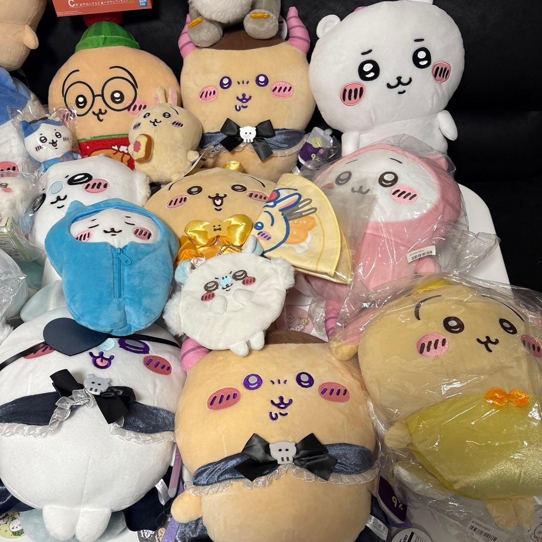 タグ付き ちいかわ ぬいぐるみ まとめ売り 大量 140サイズ2箱分！ グッズ