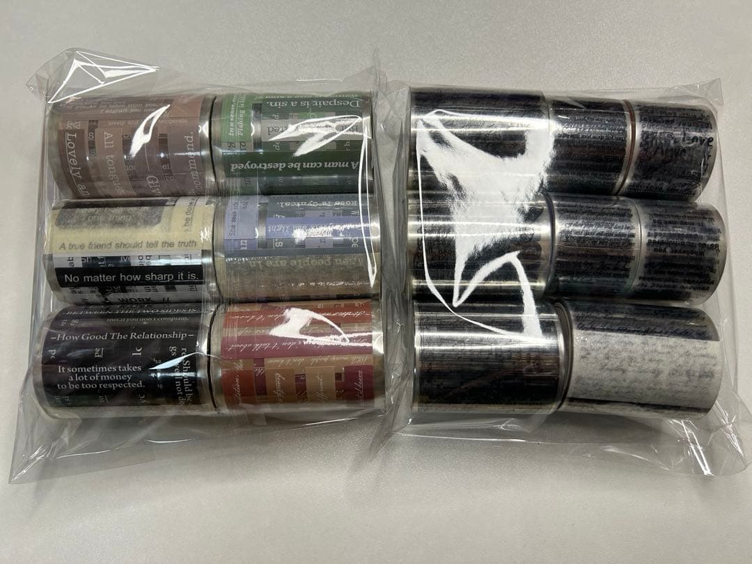 コラージュ素材 マステセット 60サイズ