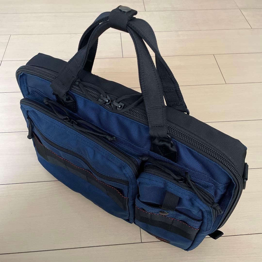 【美品】BRIEFING ブリーフィング A4 LINER 2WAYミッドナイト