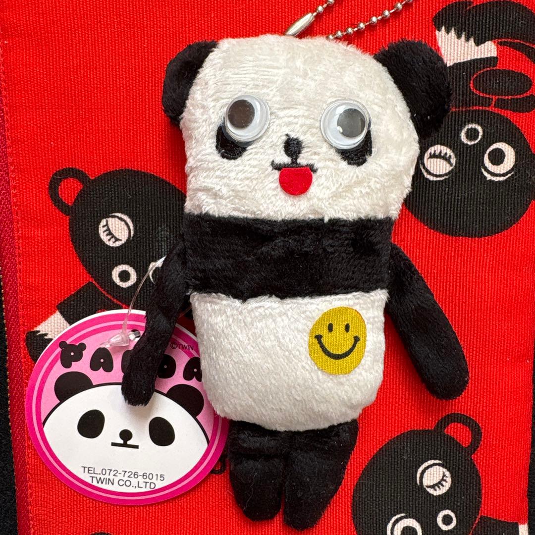 パンダちゃん ぬいぐるみ キーチェーン レトロパンダ ちょっとだけ