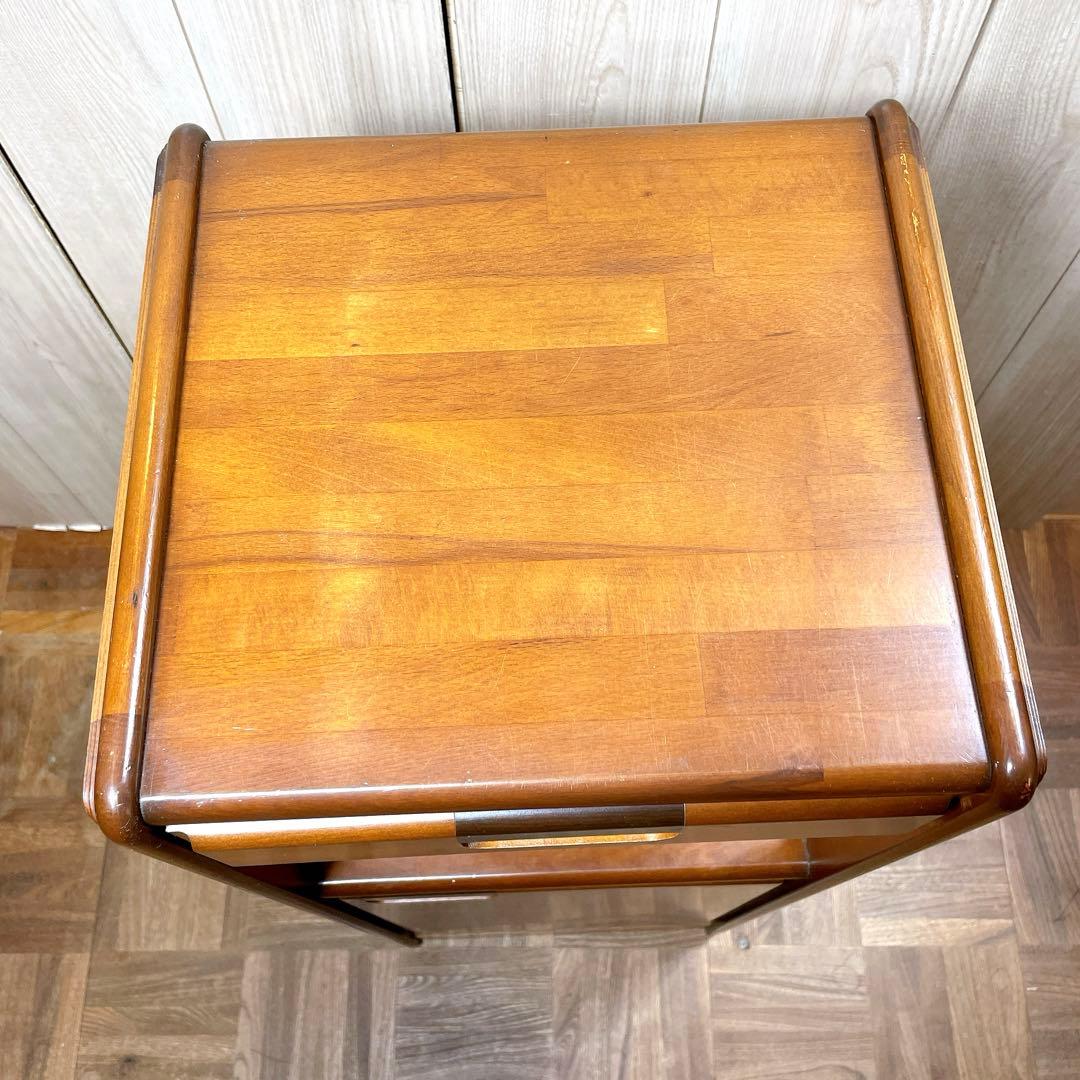 希少！ソニア電話台 サイドラック チェスト 昭和レトロ コロニアル