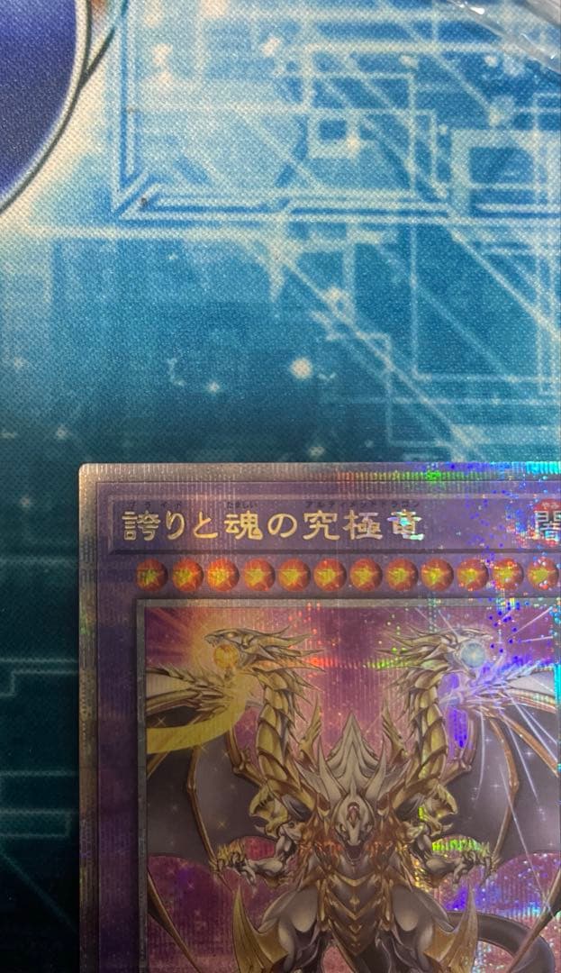 遊戯王 25th 誇りと魂の究極竜 クオーターセンチュリーシークレット 20th
