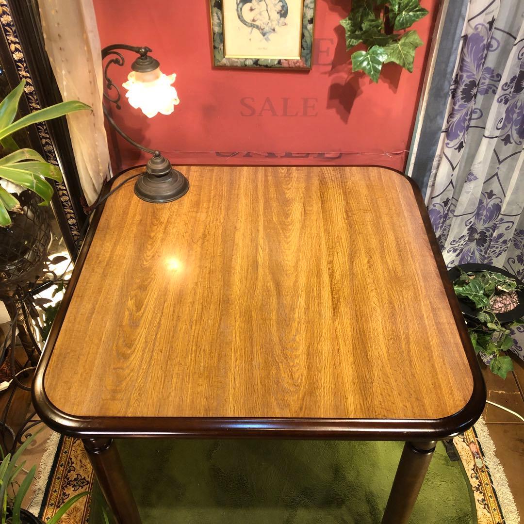 Daichi ヴィンテージ コロニアル コンパクトダイニングテーブル