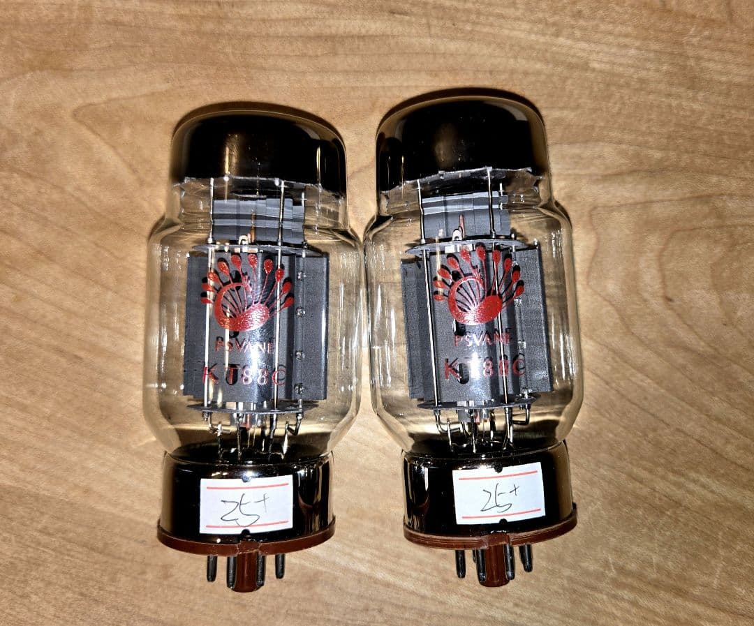 PSVANE 真空管KT88ペア管 2本セット オリジナルボックス付き