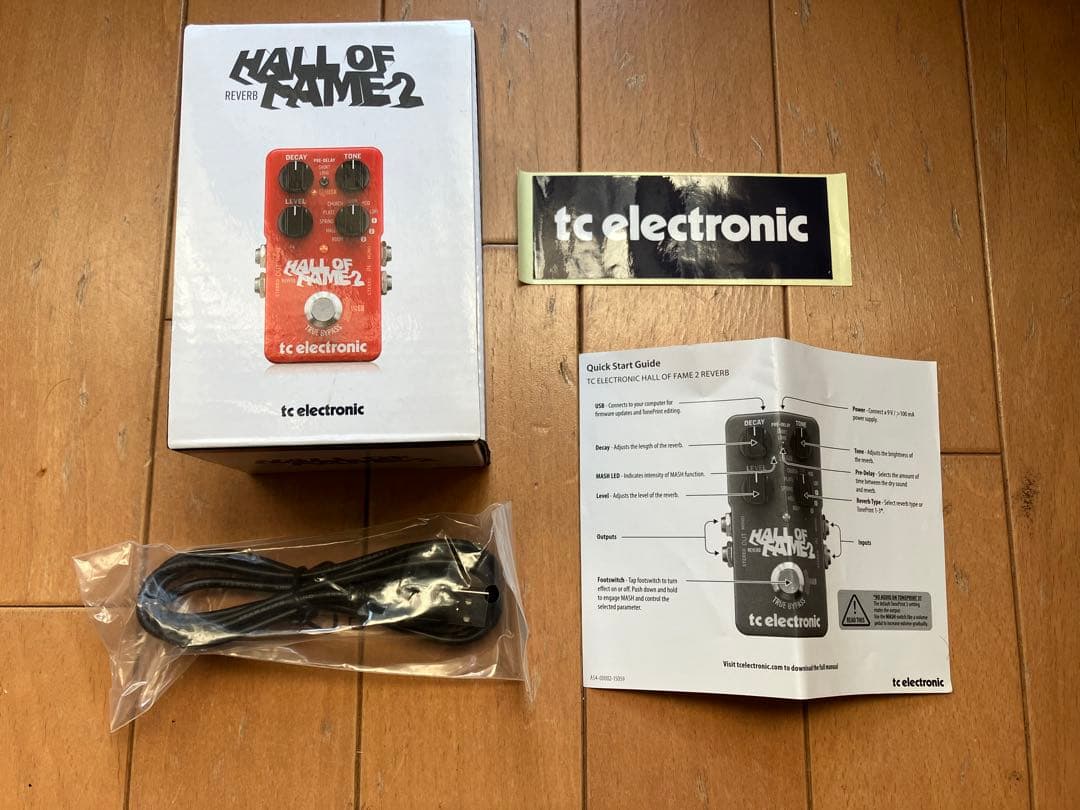 tc electronic HALL OF FAME 2 箱、付属品あり