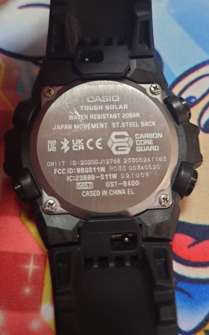 値下げ☆CASIO☆G-SHOCK ☆GST-B400BB-1AJF