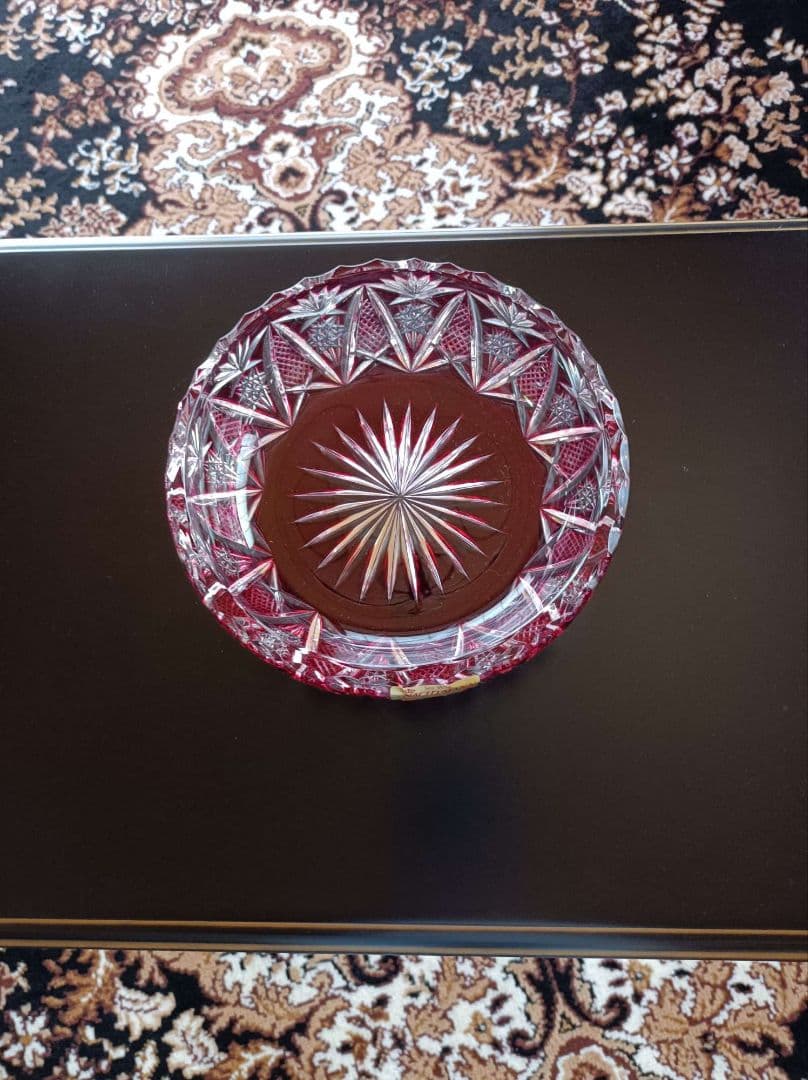 ☆金赤の魅力☆重厚★ナハトマン☆美しく軽やかなカット☆厚みしっかり大き目ボウル☆