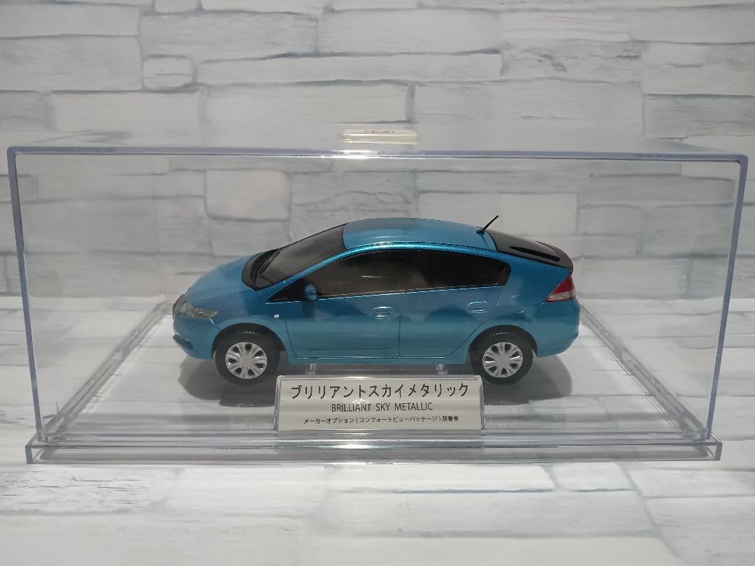 1/24 ホンダ　カラーサンプル　ミニカー　インサイト　ブルーメタリック
