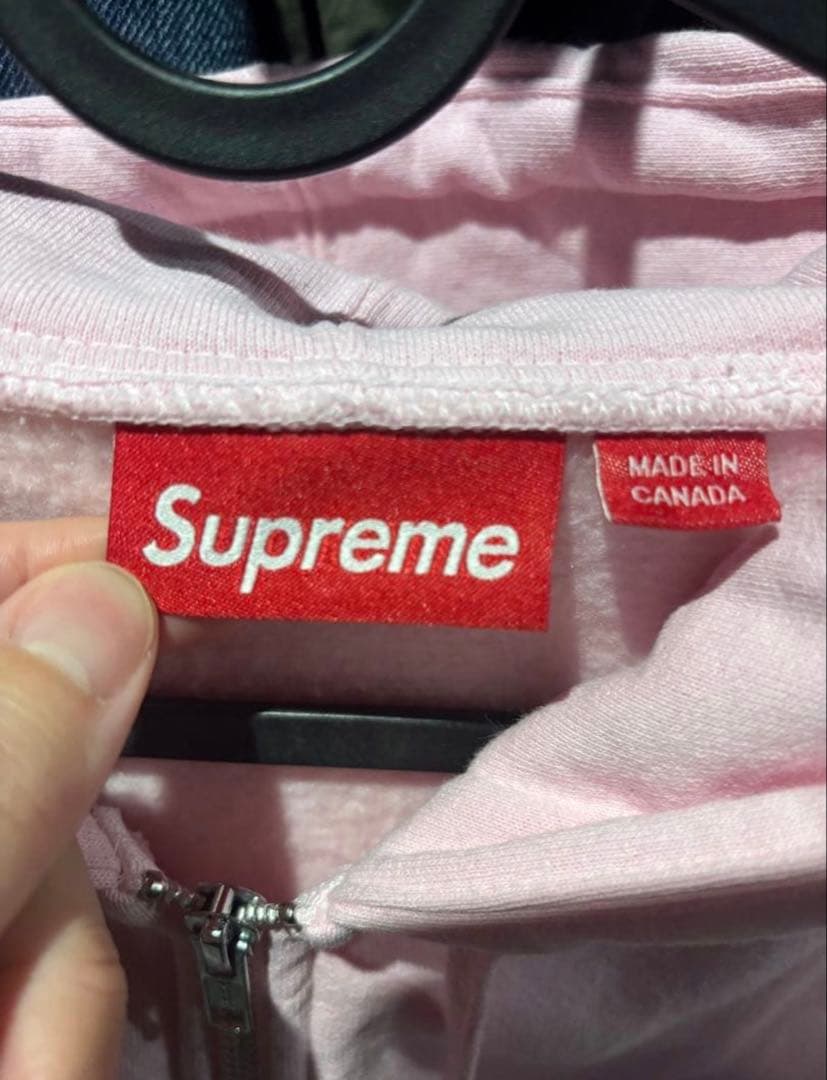 トップス Supreme IDGAF Zip Hoodie \"Light Pink\"