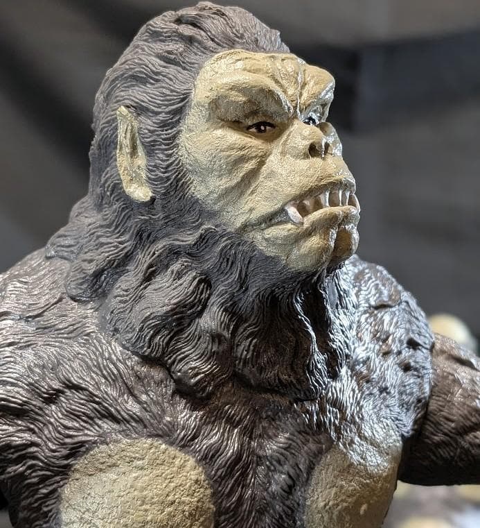 獣人雪男（エクスプラス）ソフビ 親子２体セット＋ＮＧ版頭胴体部アタッチメント