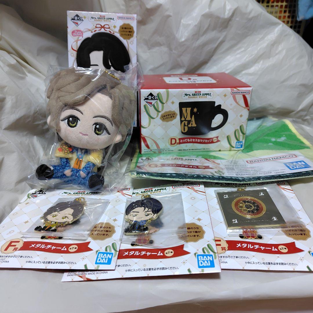 ミセス　一番くじ　まとめ売り　Mrs.Green apple ミセス一番くじ C賞 全種類 ミセス 一番くじ まとめ売り 一番