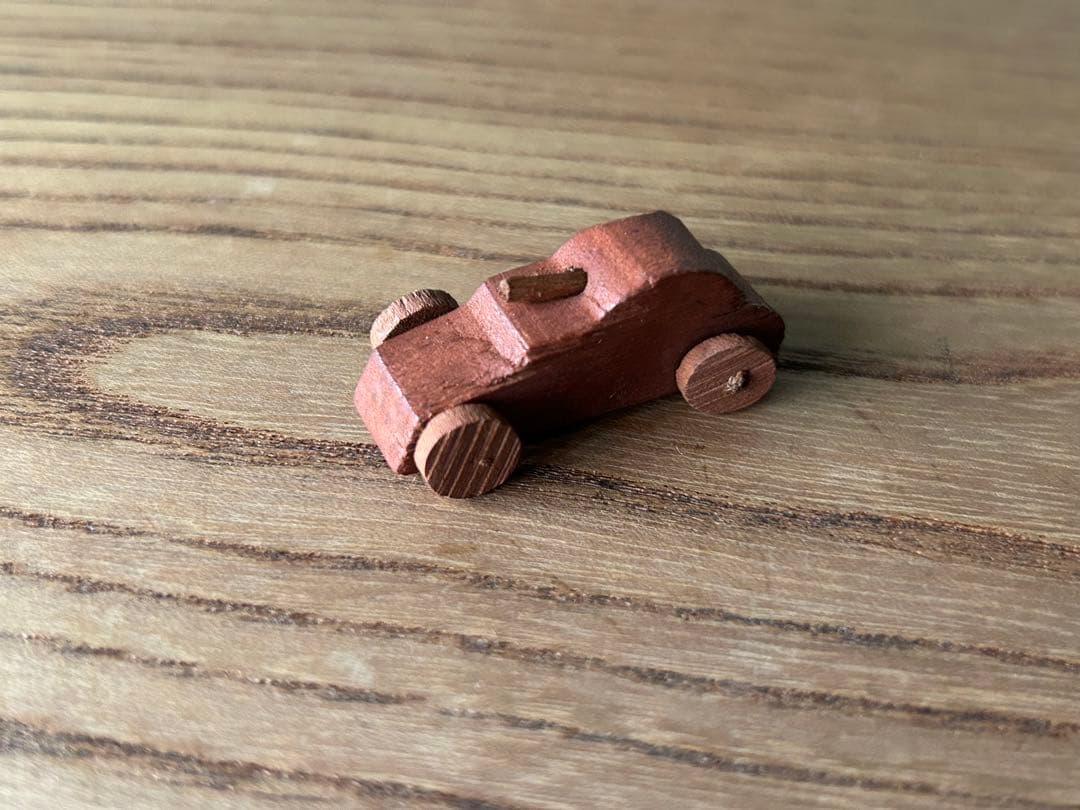 戦前 昭和14年頃 グリコのおまけ 木製 装甲車 貴重 第二次世界大戦