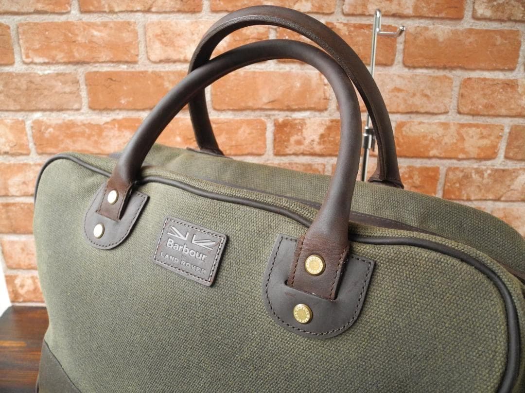 希少品】BARBOUR for LAND ROVER／ アウトドアバッグ 希少品】BARBOUR