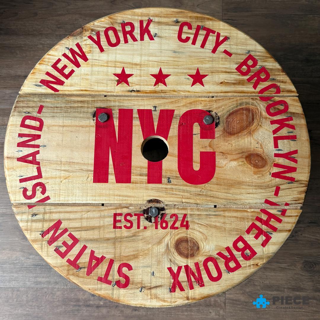 ケーブルドラム 電線ドラム テーブル アメリカン NYC-B 【受注製作