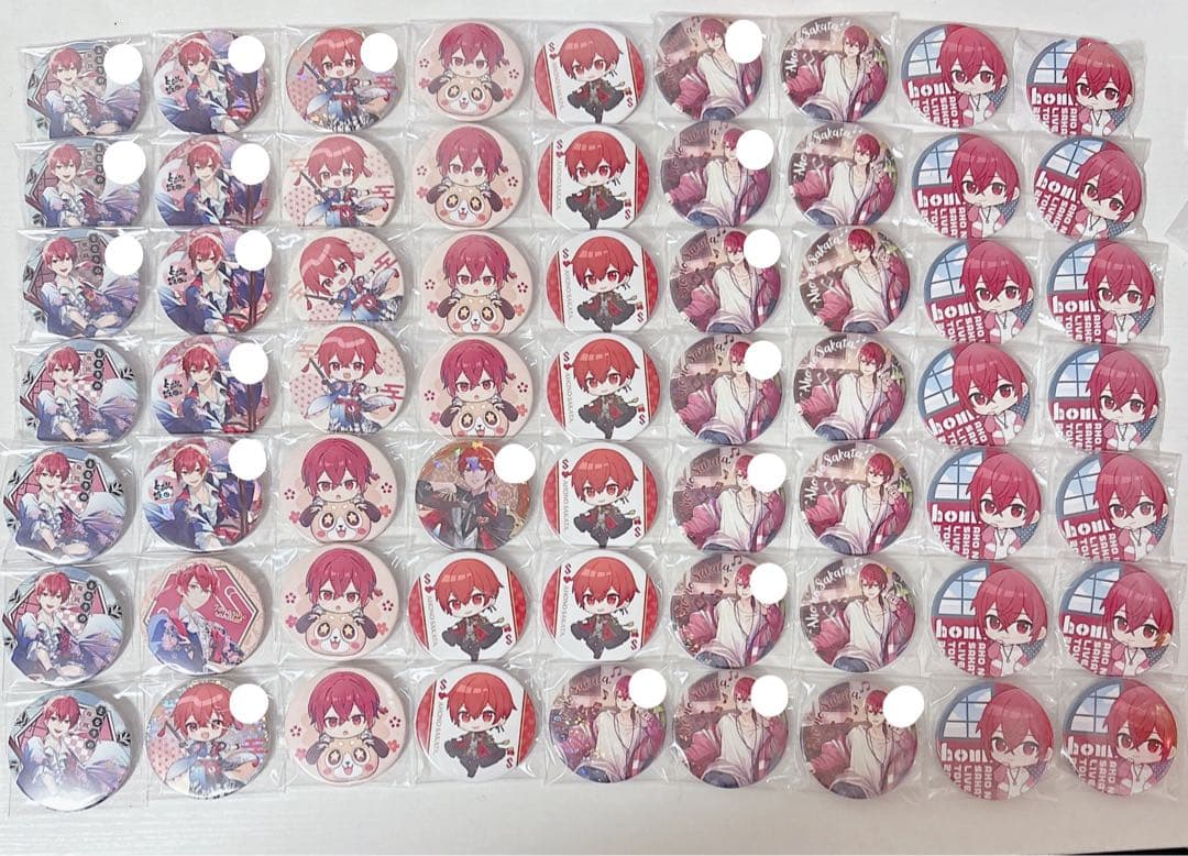 おまけあり】となりの坂田。 あほの坂田。 缶バッジ チェキ風カード