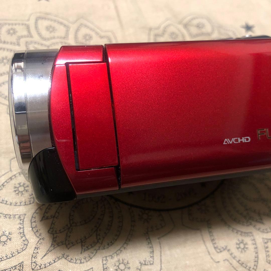 美品 JVC Everio GZ-E600 バッテリー3個付 ビデオカメラ