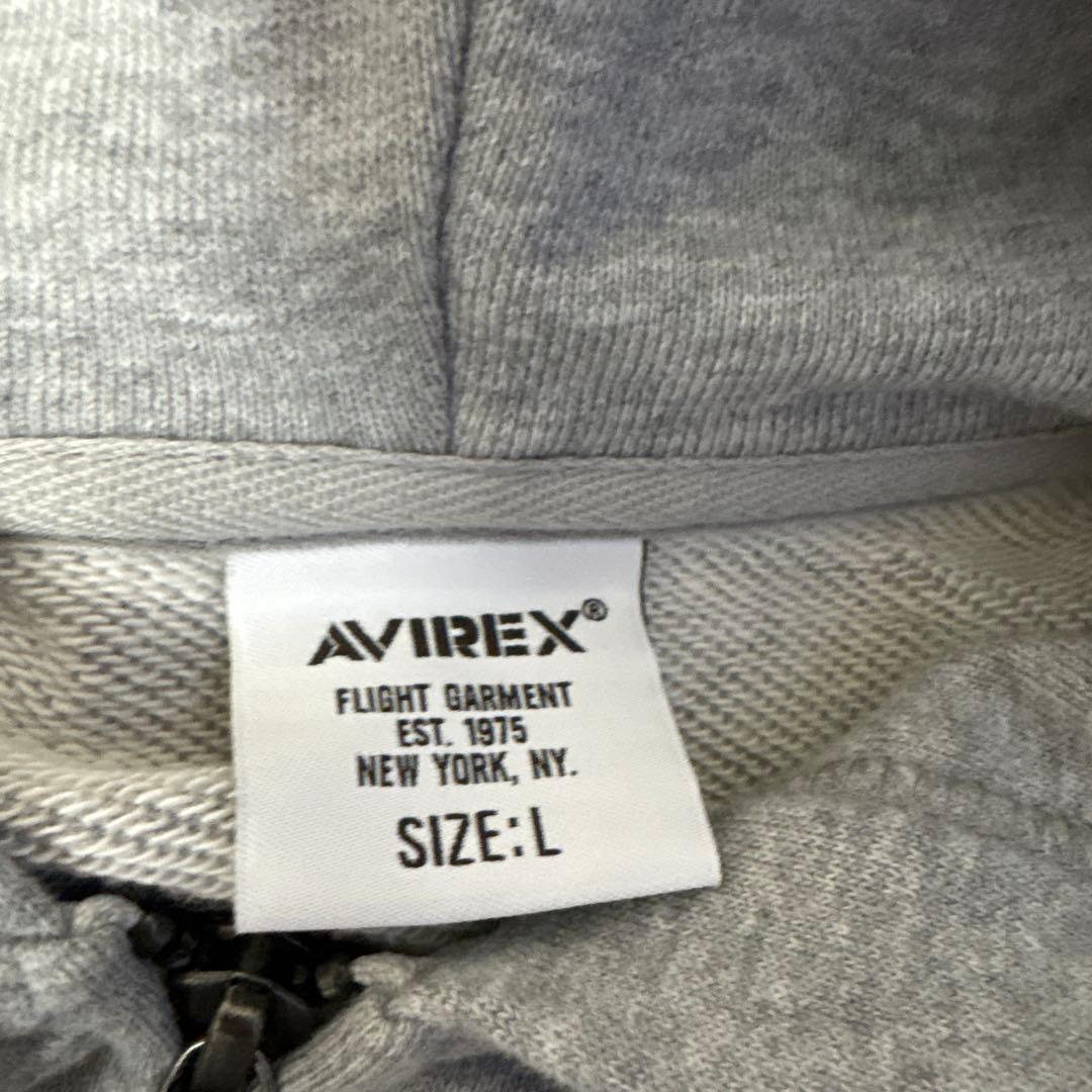 AVIREX U.S. NAVY TOP GUN パーカー Lサイズ