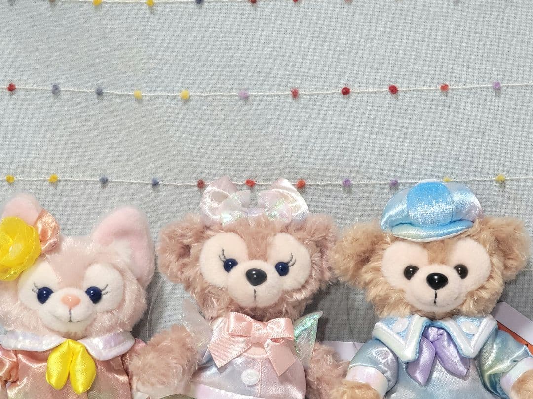 最新❤️ 20周年 カラフルハピネス ぬいぐるみバッジ ぬいぐるみチャーム