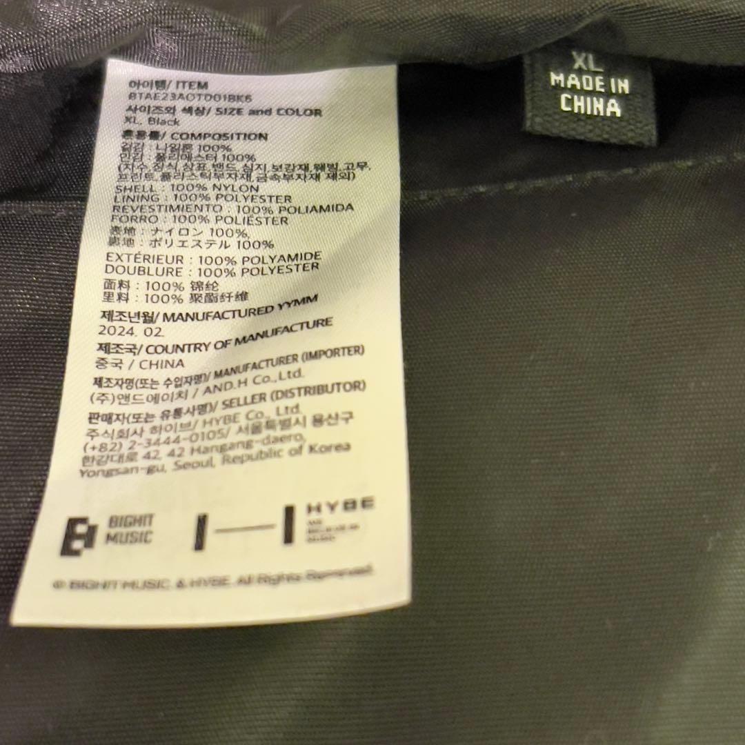 ♡ビバ様♡JUNGKOOK♡GOLDEN♡ボンバージャケット♡XL♡BTS♡