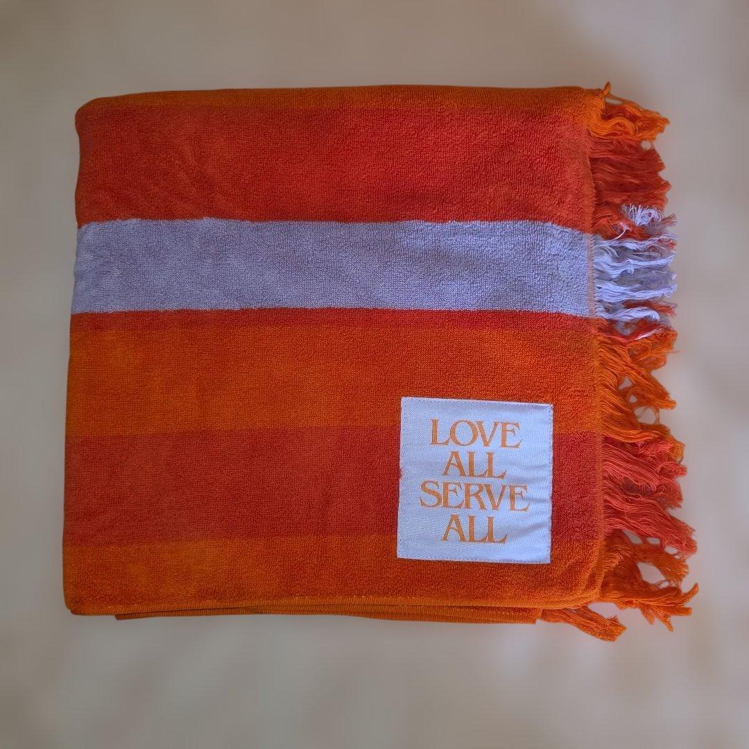 藤井風さんLOVE ALL SERVE ALL ボーダーバスタオル 未使用品 - メルカリ