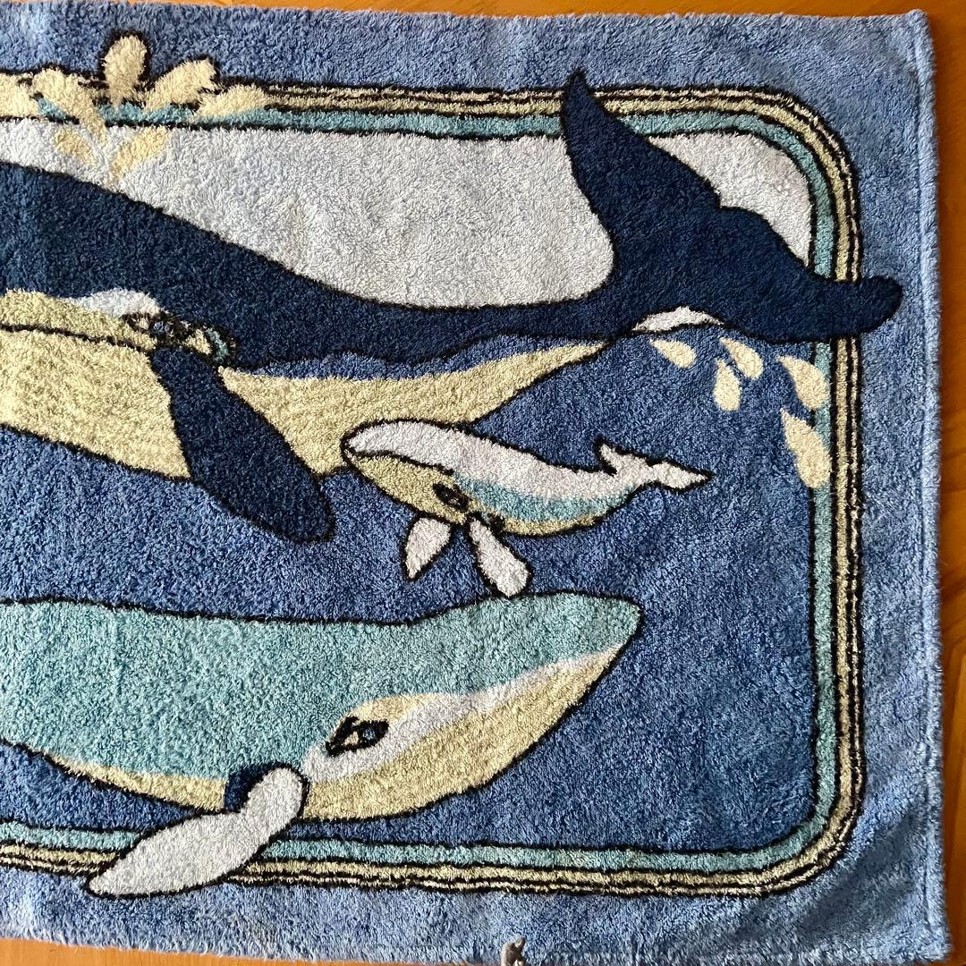 ⭐️超レア良品❗️HERMES エルメス/ビーチタオルクジラ柄/62×92❗️＆