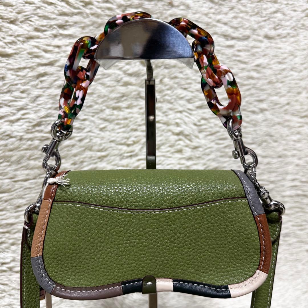 極美品　コーチトピア　ウェイビー ディンキー ショルダーバッグ　3way レザー