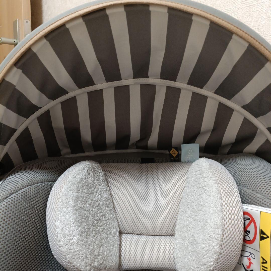 クルムーヴ スマート ISOFIX エッグショック JL-540　グレー