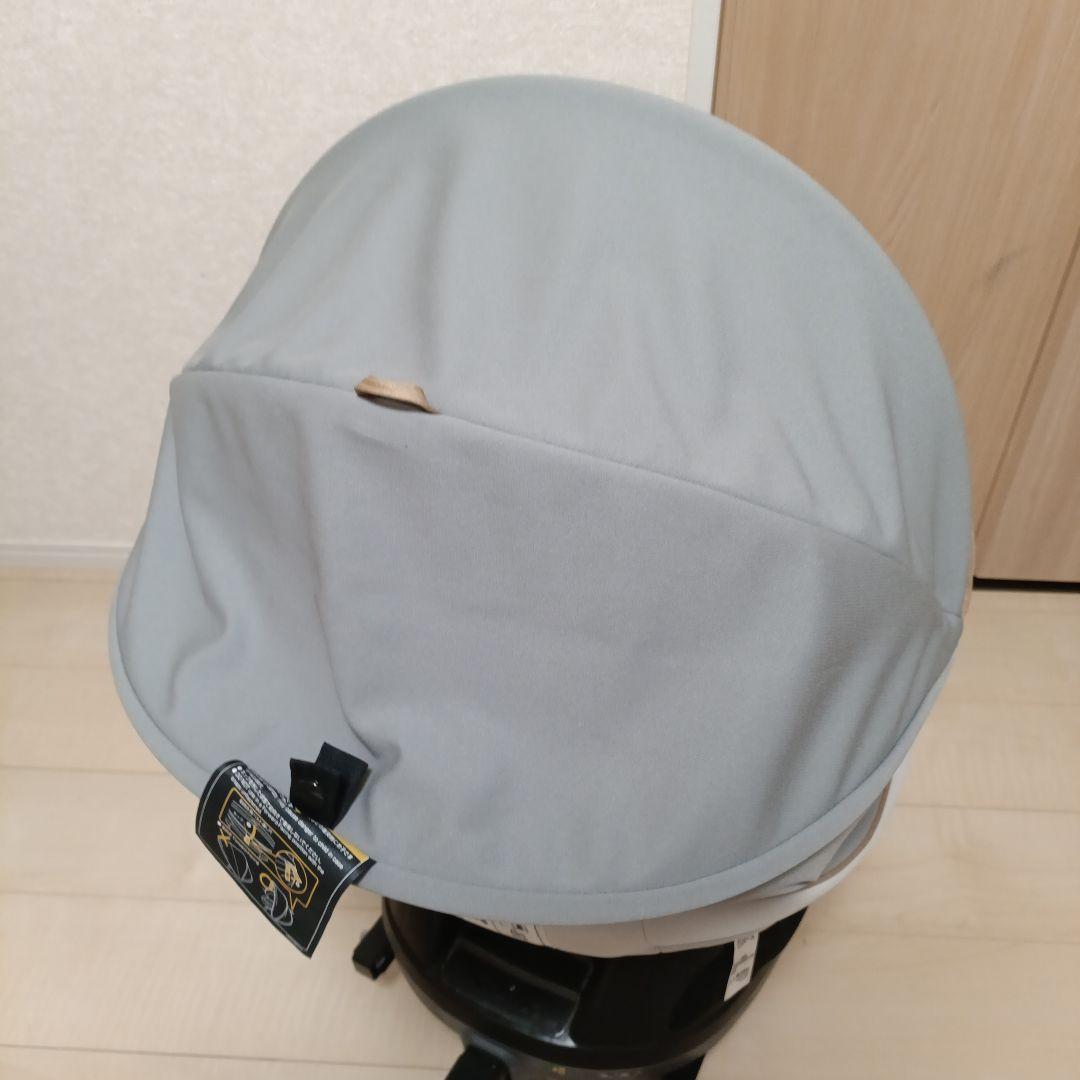 クルムーヴ スマート ISOFIX エッグショック JL-540　グレー