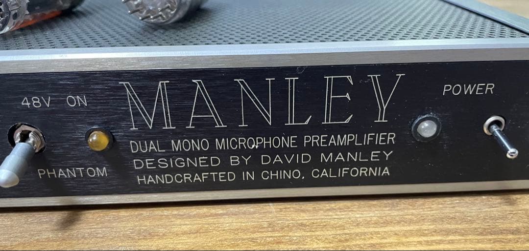 配信機器・PA機器・レコーディング機器 MANLEY DUAL MONO MICROPHONE PREAMPLIFIER