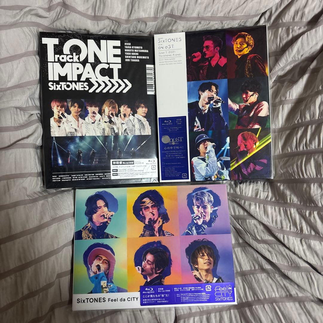 SixTONES ライブDVD Blu-ray 3枚セット - メルカリ