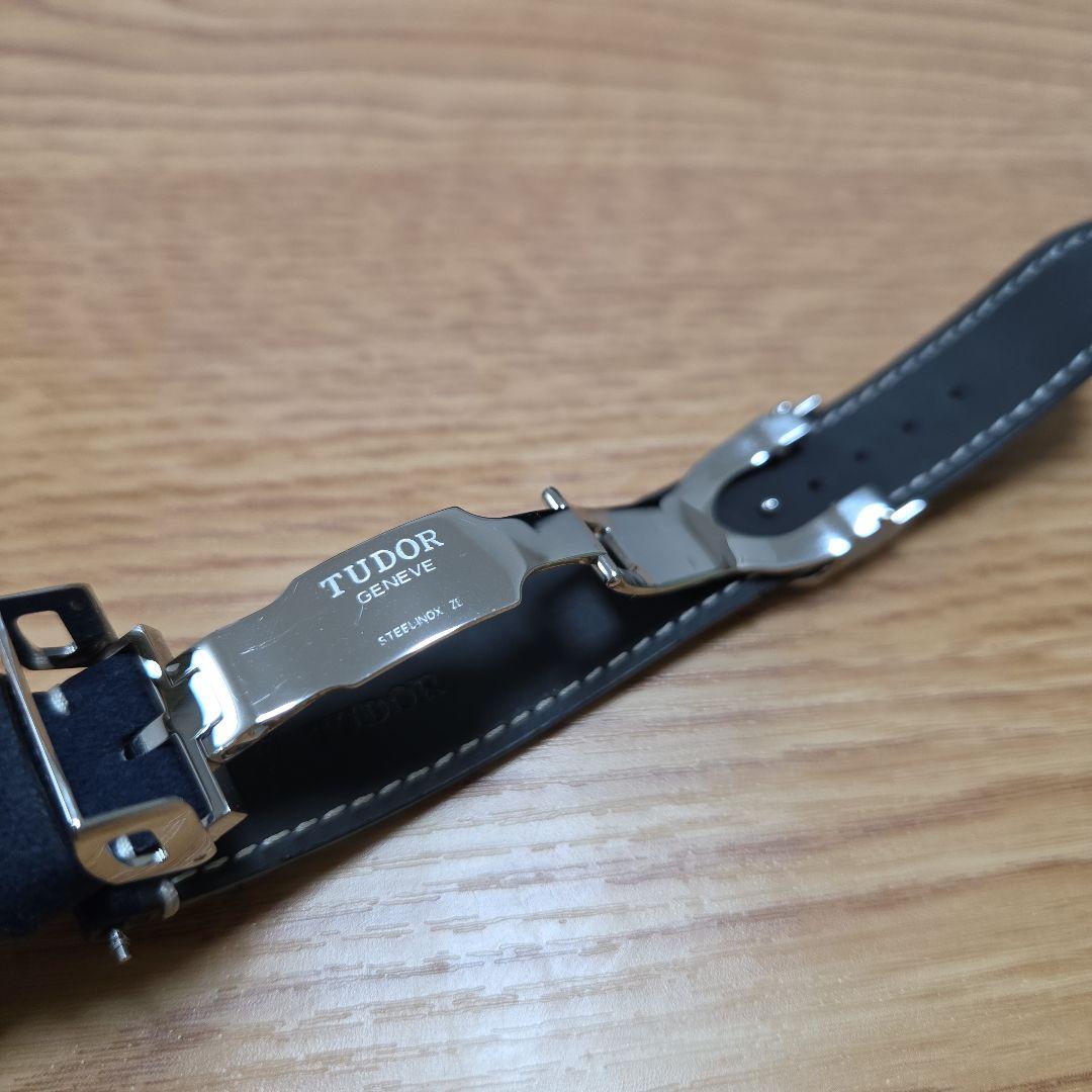 TUDOR チューダー 純正ベルト BB58用 ブルー“ソフトタッチ”ストラップ