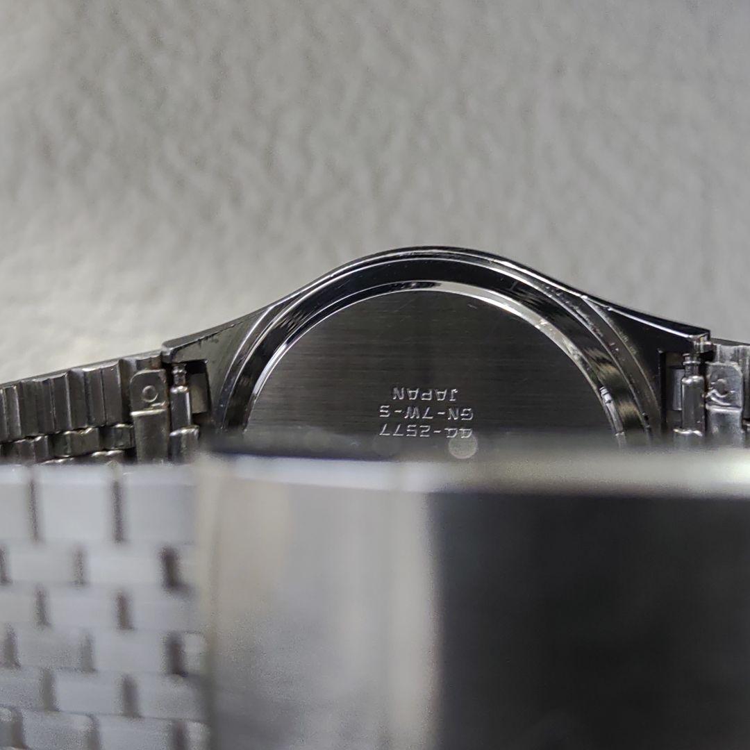 シチズンクリストロンビンテージメンズクオーツアナログ腕時計紳士KTC京都機械工具