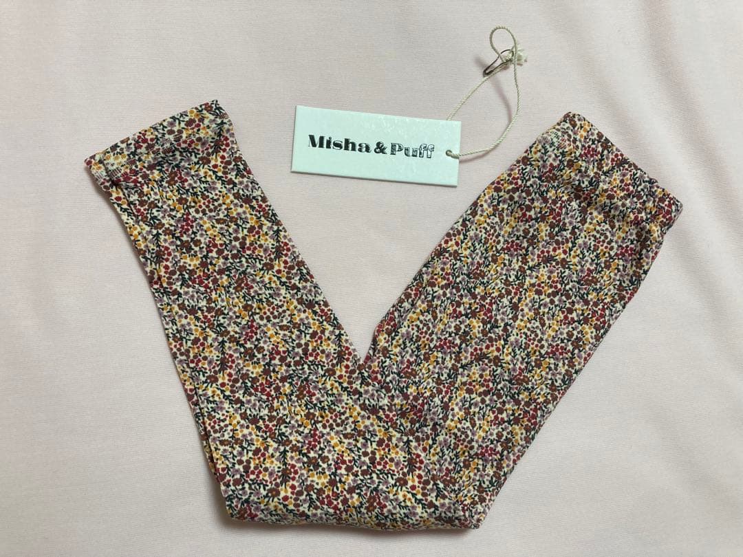 未使用】Misha & Puff ミニフローラルレギンス 18-24m misha and puff