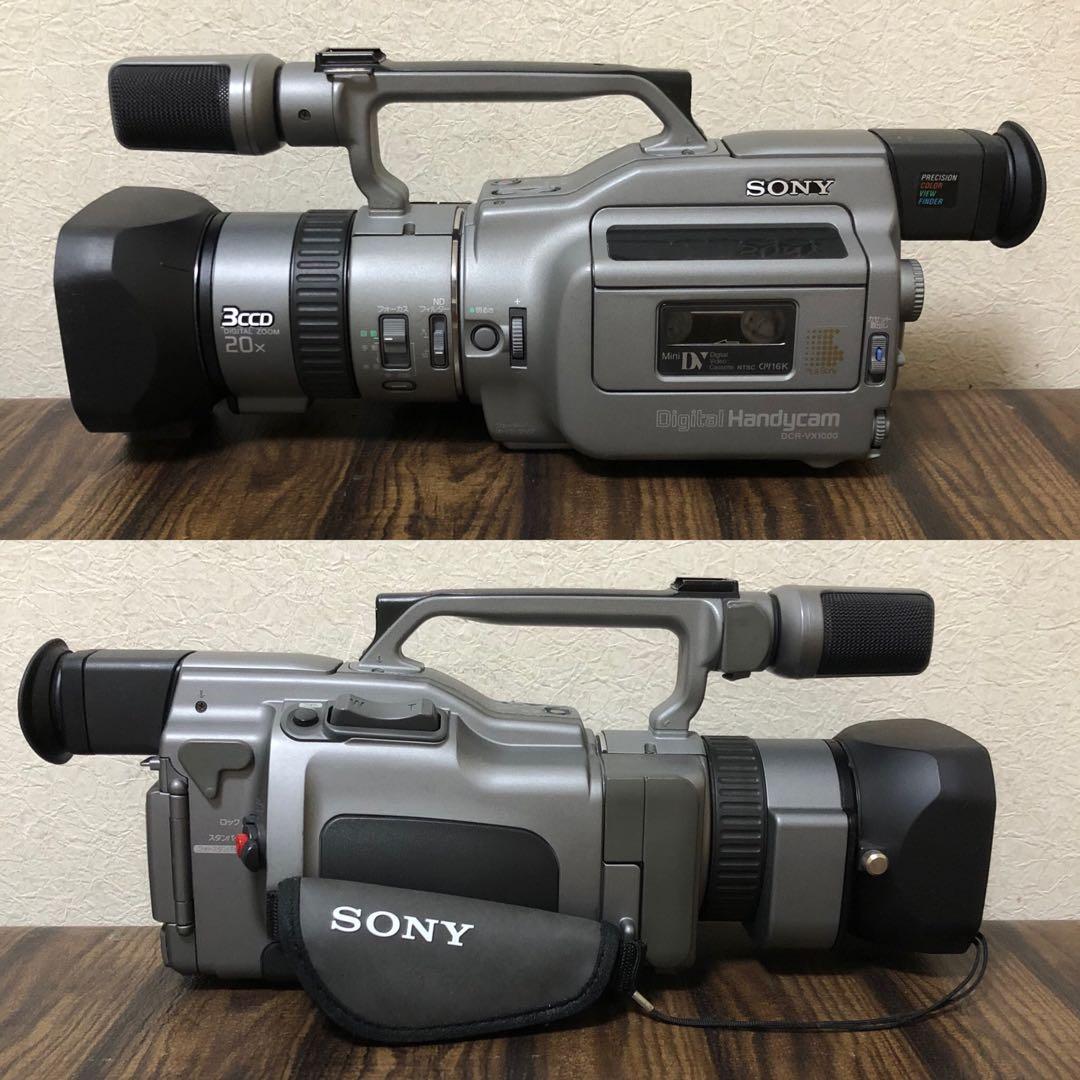 ☆極美品☆ SONY DCR-VX1000 ビデオカメラ ハンディカム ミニDV
