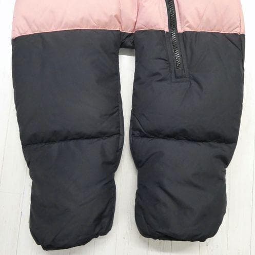 ザ ノースフェイス ベビー ヌプシワンピース ダウンジャケット 90cm ピンク