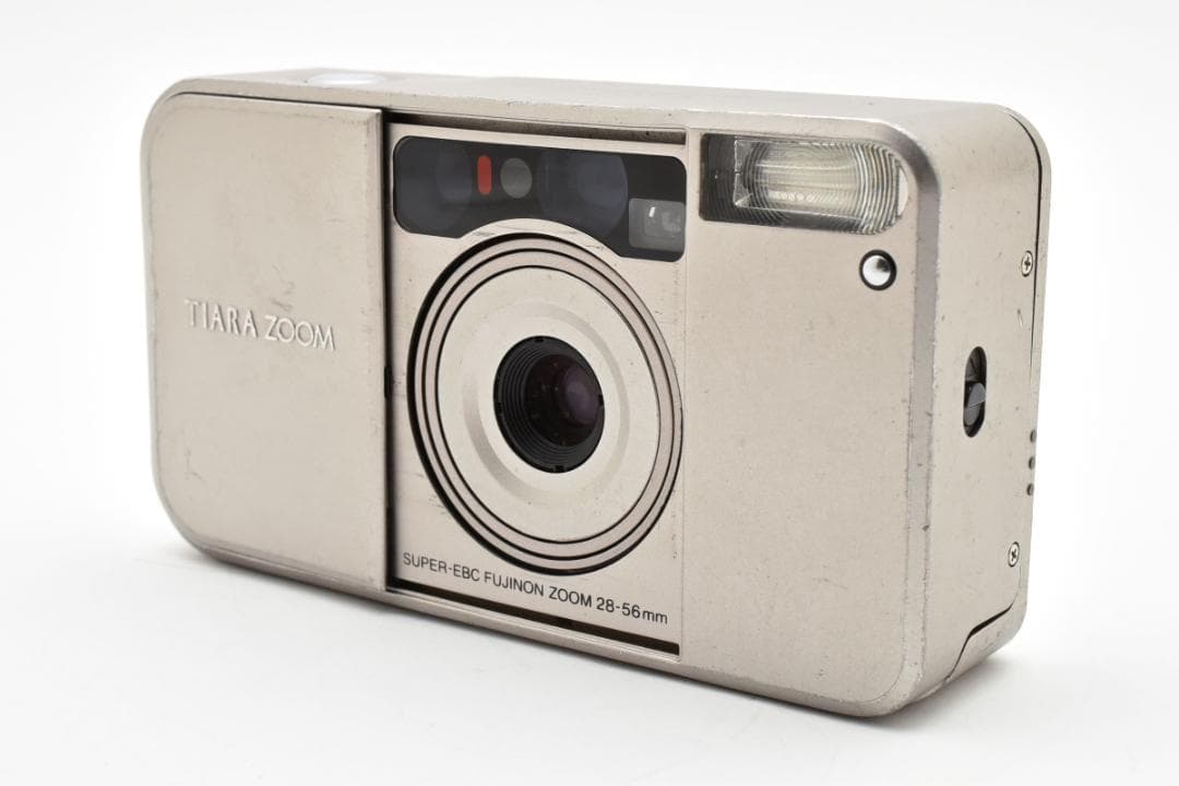 FUJIFILM フジ TIARA ZOOM コンパクトフィルムカメラ コンパクトでオシャレなフィルムカメラ「FUJIFILM TIARA Ⅱ」【作例付き】