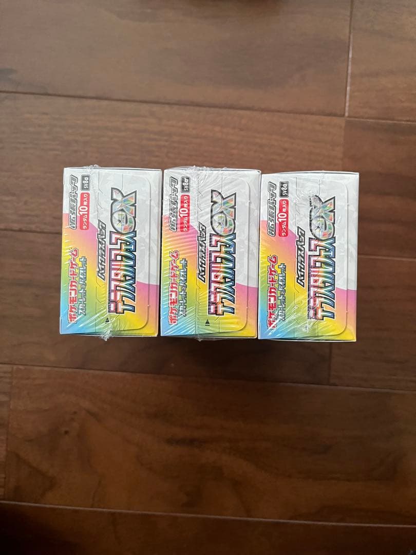 ポケモンカードハイクラスパックテラスタルフェスexシュリンク付き3ボックス