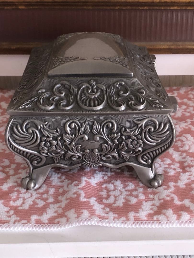 猫脚 ロココ アンティーク♦️希少 高級 ジュエリーボックス♦️気品