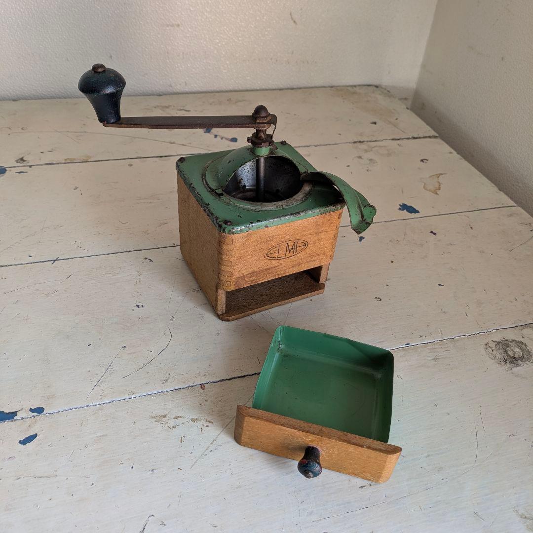 スペイン ELMA コーヒーミル アンティーク インテリア小物 撮影小物