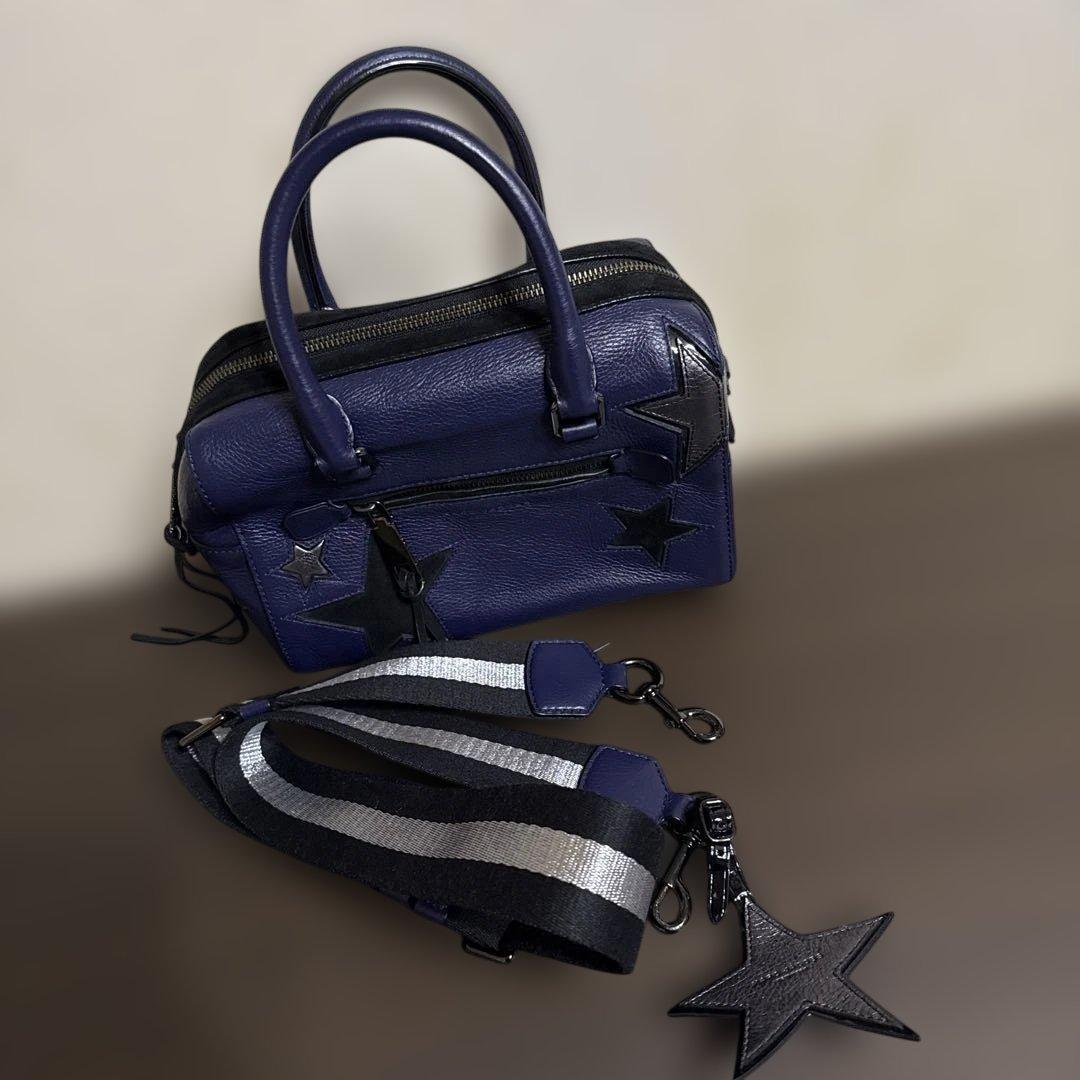 MARC JACOBS マークジェイコブス　星柄　スター　ミニボストン　バッグ