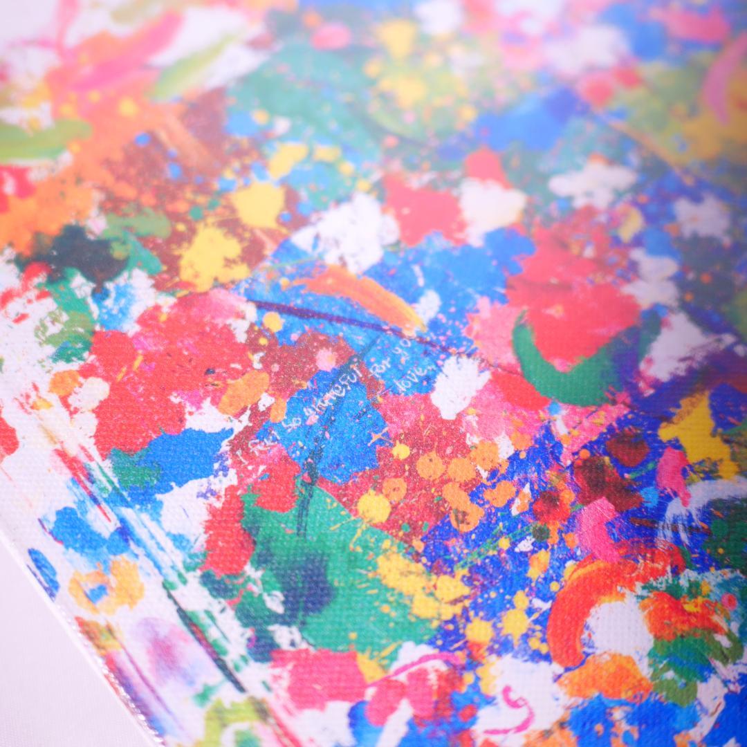 木梨憲武 キャンバスアート《感謝》木梨憲武展 2022 数量限定 絵画 アート