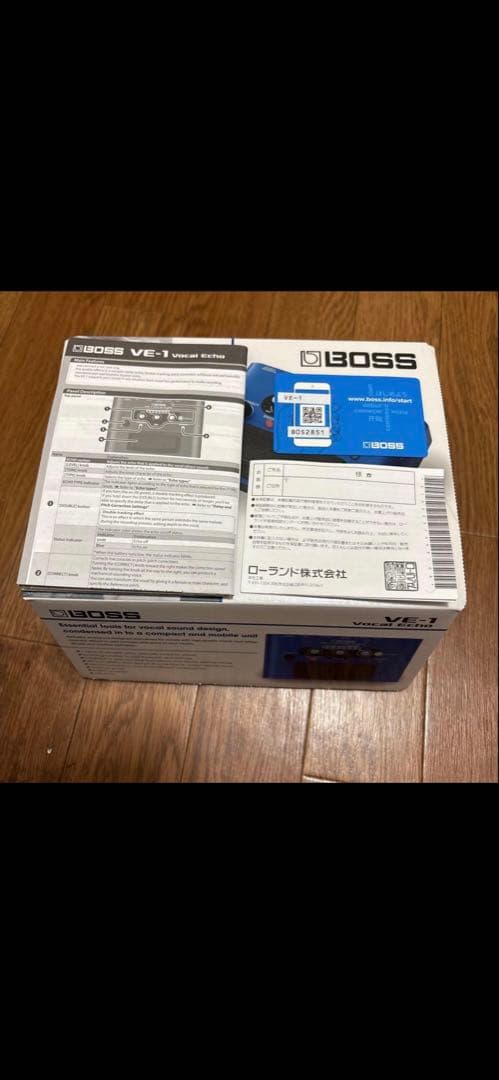 BOSS VE-1 ボーカルエコー　エフェクター
