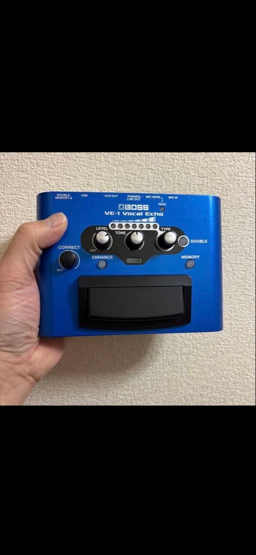 BOSS VE-1 ボーカルエコー　エフェクター