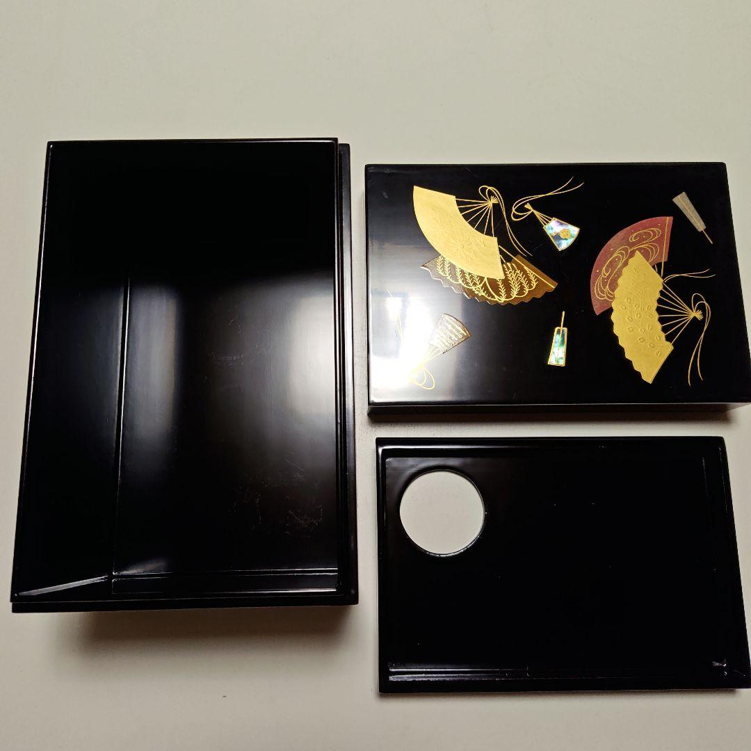 茶道具 真塗扇面ちらし茶箱 - メルカリ