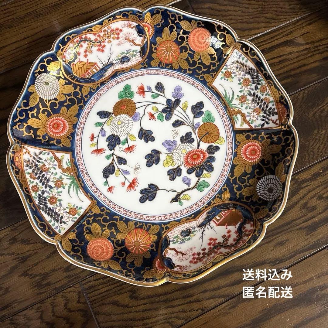 有田焼 其泉窯琳派古伊万里 盛皿 飾皿 箱付 新品未使用